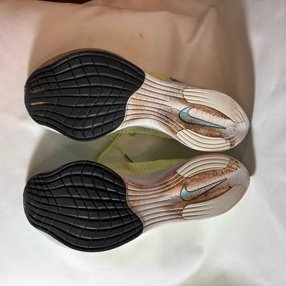 NIKE Sz 9 Zoom Vaporfly  Lightweight Running Shoes Lace Up Sneakers Performance - Picture 8 of 10